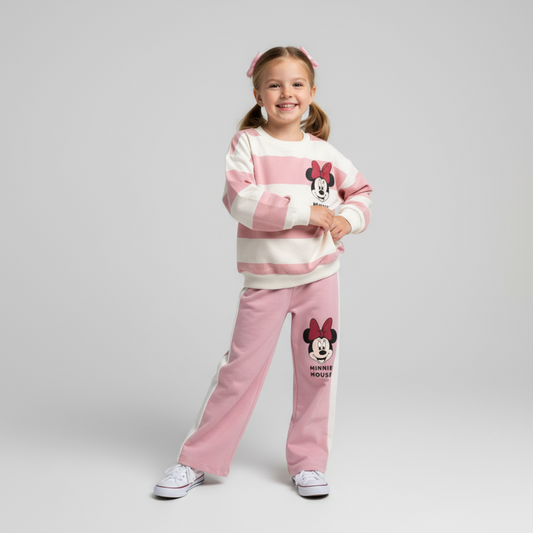 Sporty Mouse Girls Cotton Set